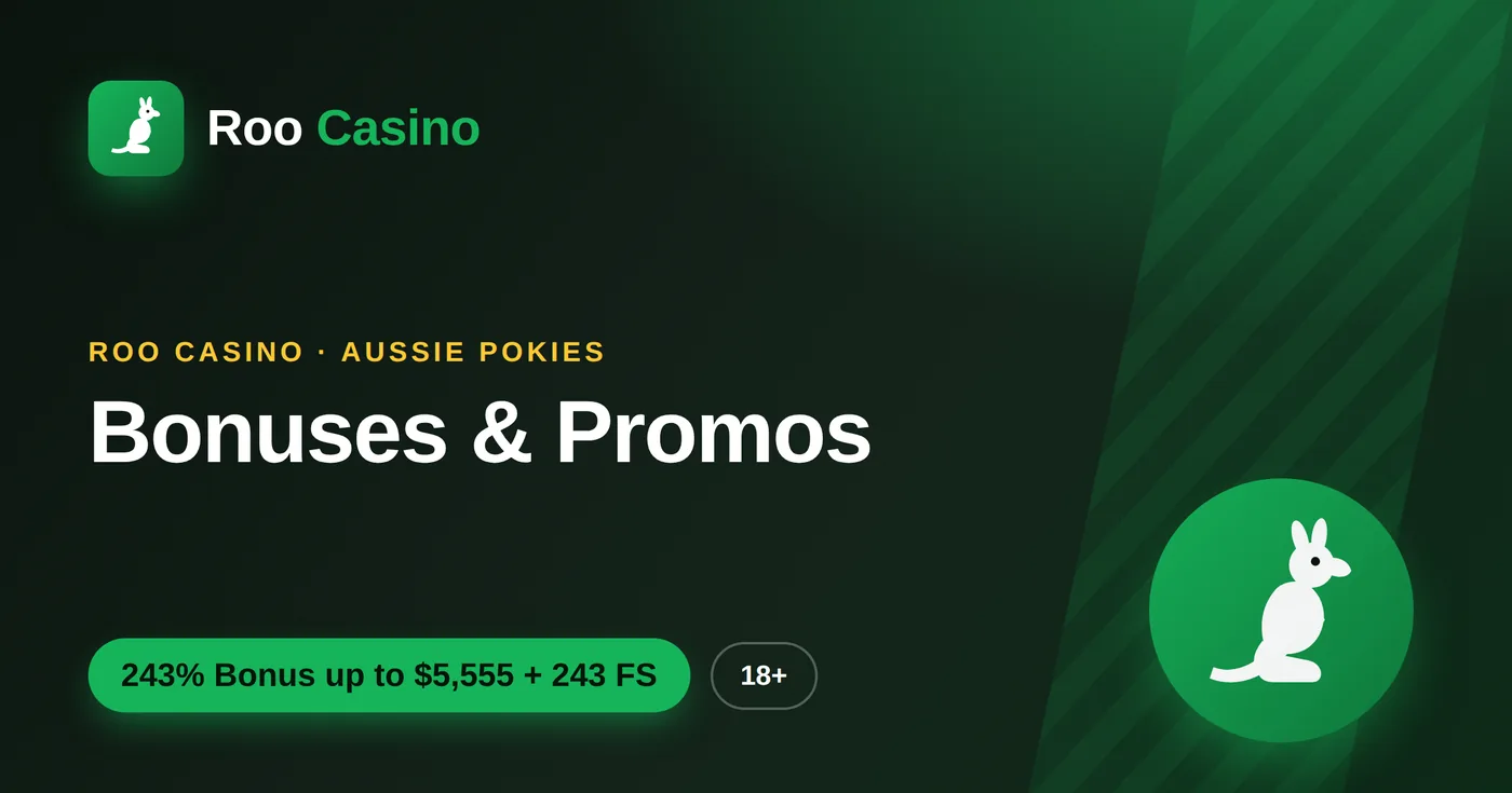 Roo Casino no deposit bonus