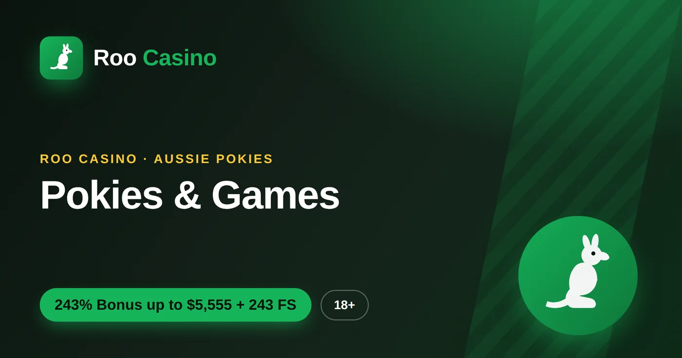 Roo Casino pokies and tables